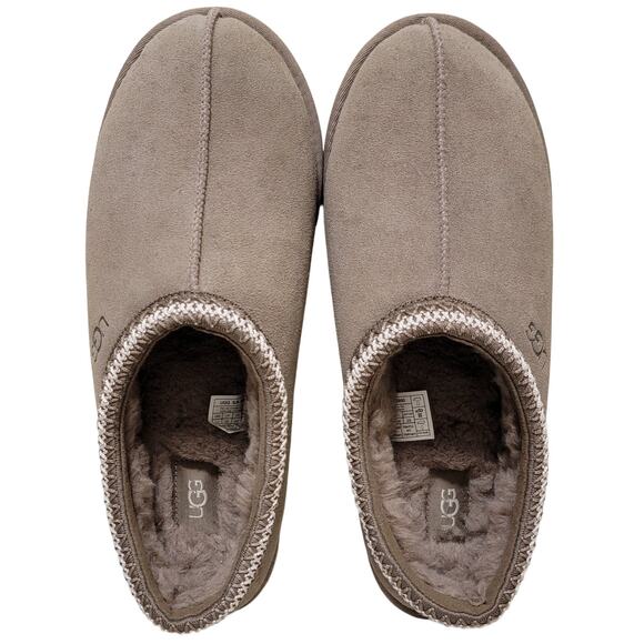 UGG Men Tasman Slip On Clog Comfort Slippers Size US 11 Caribou Brown Suede main image 6